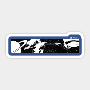 Going Boldly Sticker